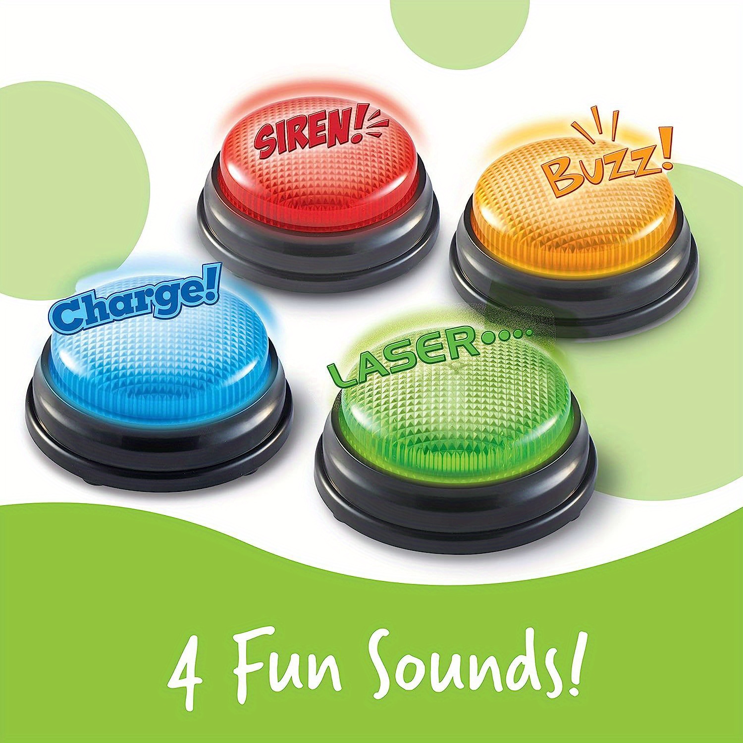 Party Games Quiz - Jouet sonore lumineux et sons, 4