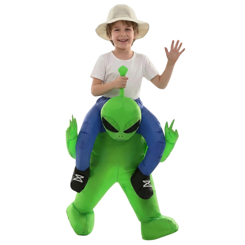 Party Games Adults Funny - Costume gonflable d'alien pour adultes, pour