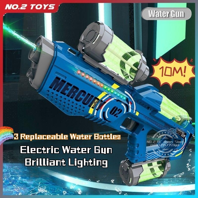 Party Games Quiz - Pistolet à eau électrique entièrement automatique
