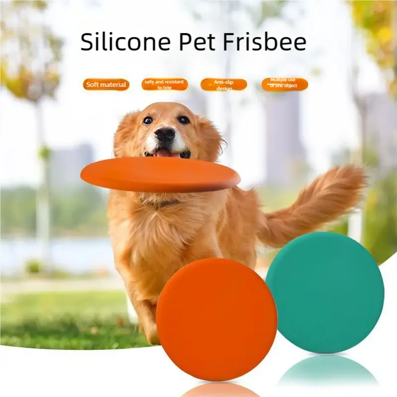 Frisbee Freestyle Disc - Frisbee en silicone pour animaux de