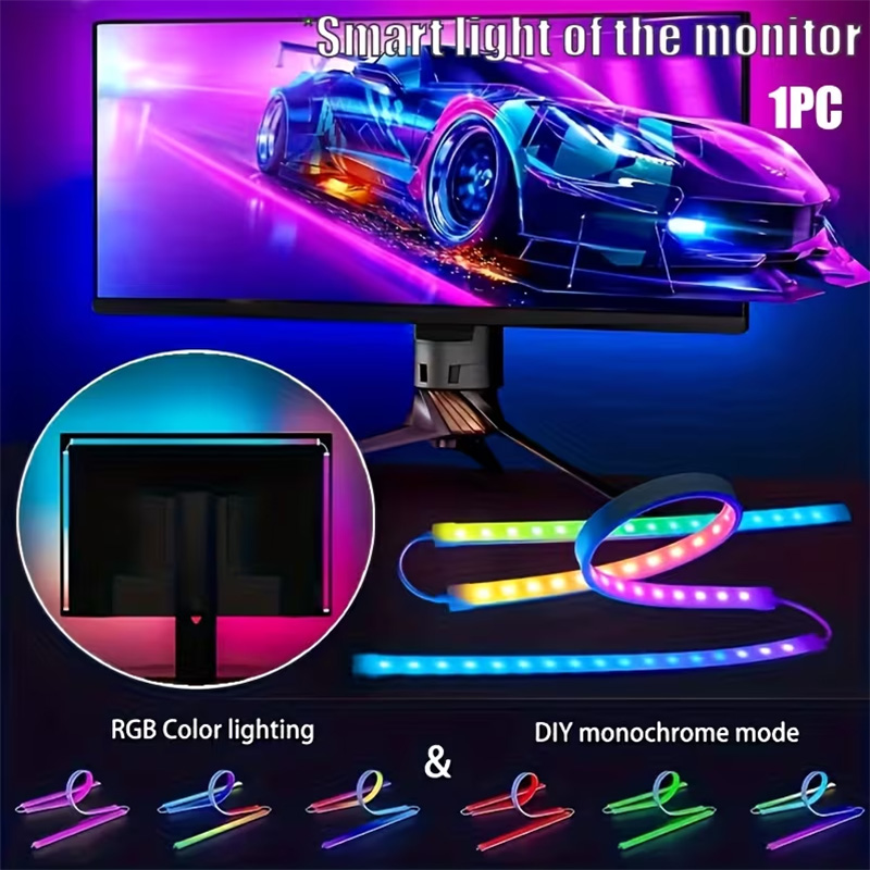 Party Games App - Bande lumineuse RGB pour jeux, rétroéclairage