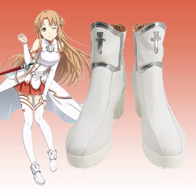 Party Games For Adults Online Free - Bottes de Cosplay Yuuki Asuna de