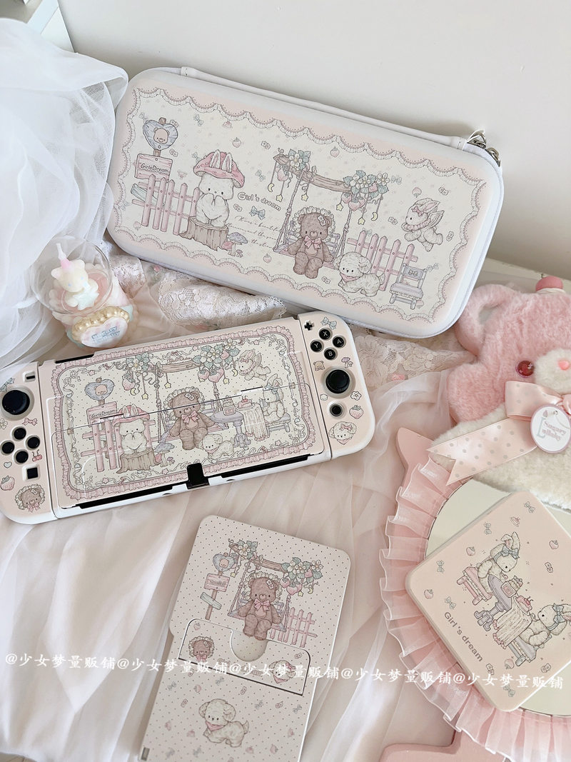 Party Games Quiz - Étui de protection pour Switch Girls