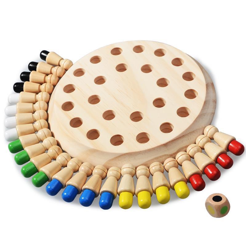 Party Games Quiz - Jouets Puzzle en bois Montessori, apprentissage