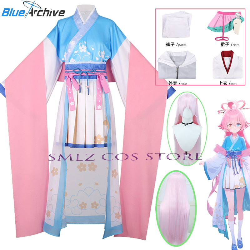 Party Games Groups - Costume de cosplay Game Blue Archive