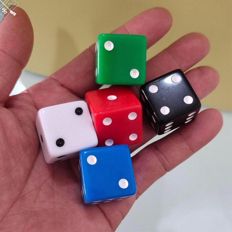 Cubes de dés carrés D6 25MM av - Party Games App avis et prix