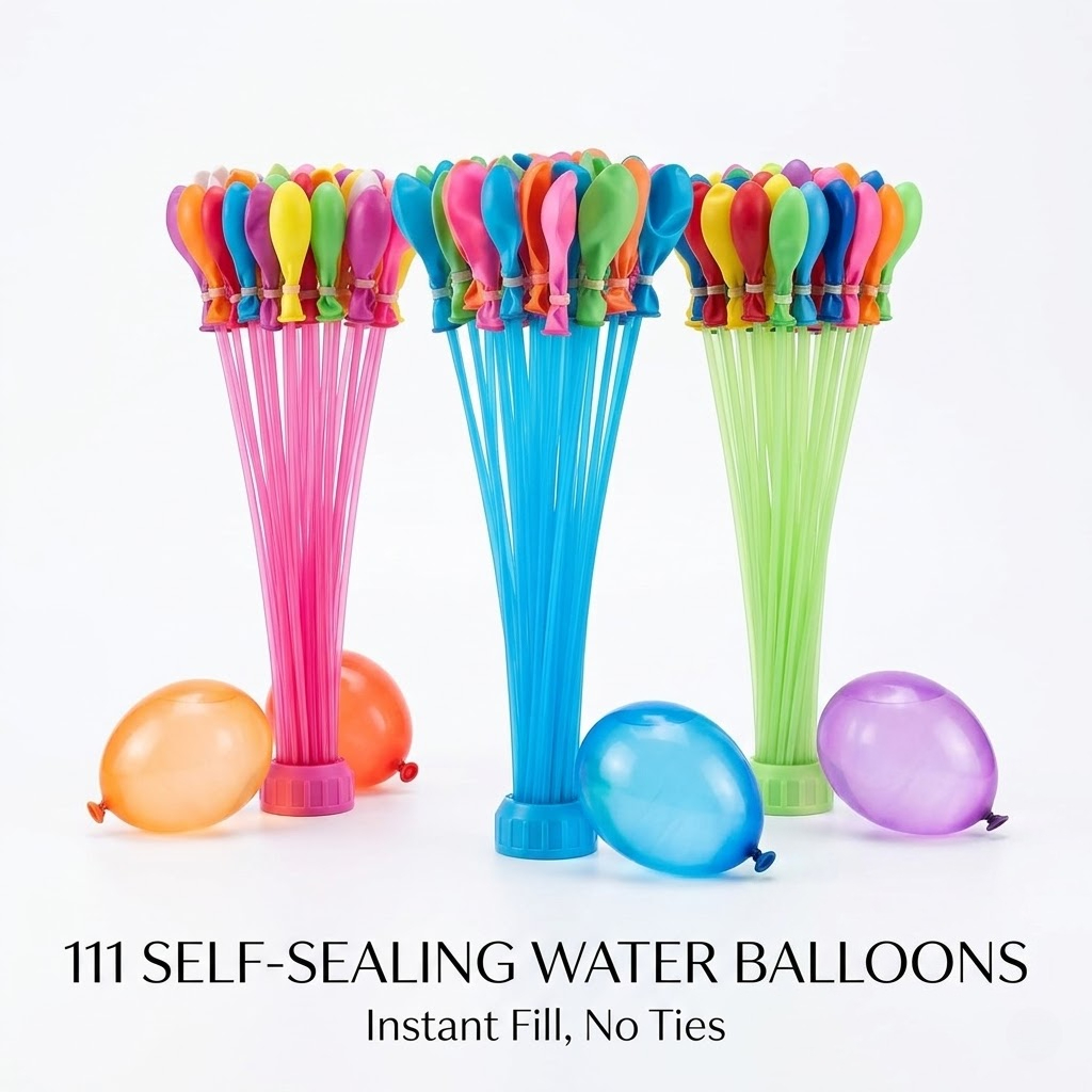 111 Ballons d'eau à remplissag - Quick Games Party avis et prix