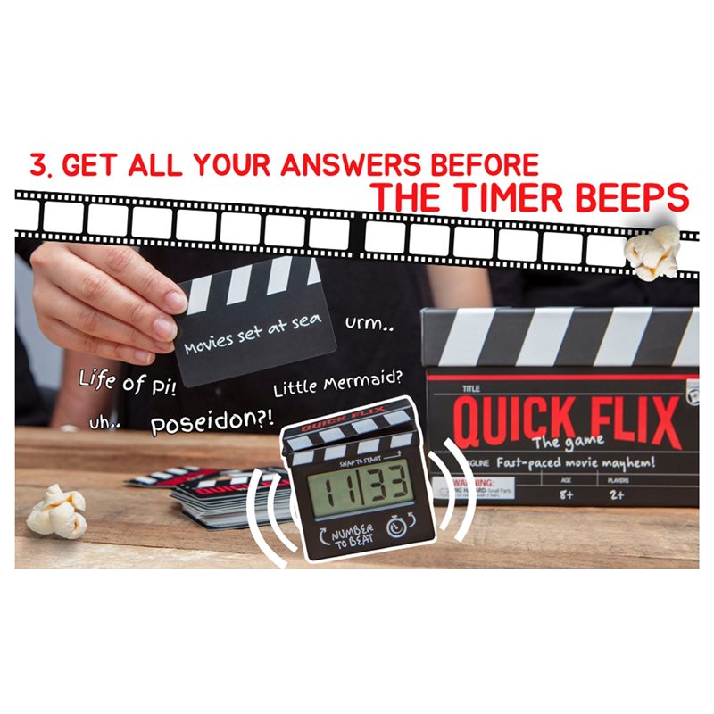 ABTI-Boxer Gifts Quick Flicks  - Quick Games Party avis et prix