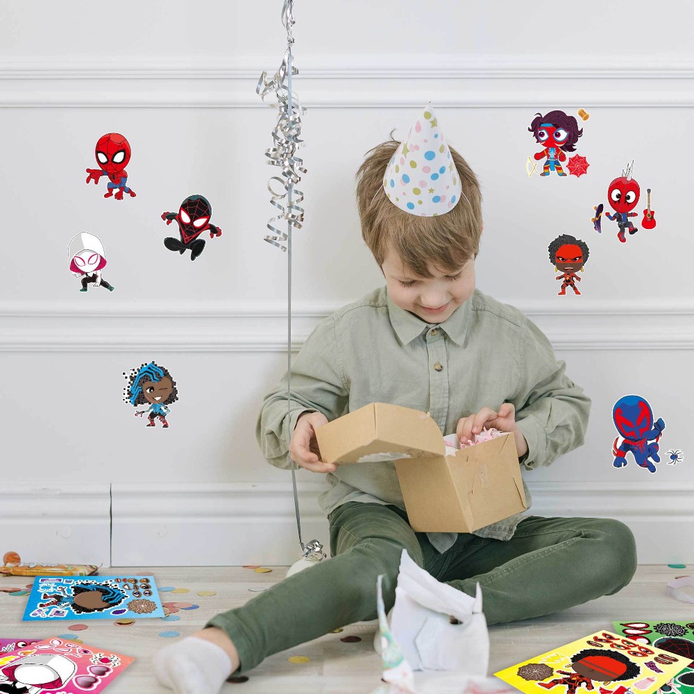 Autocollants puzzle Spider Man - Party Games Quiz avis et prix