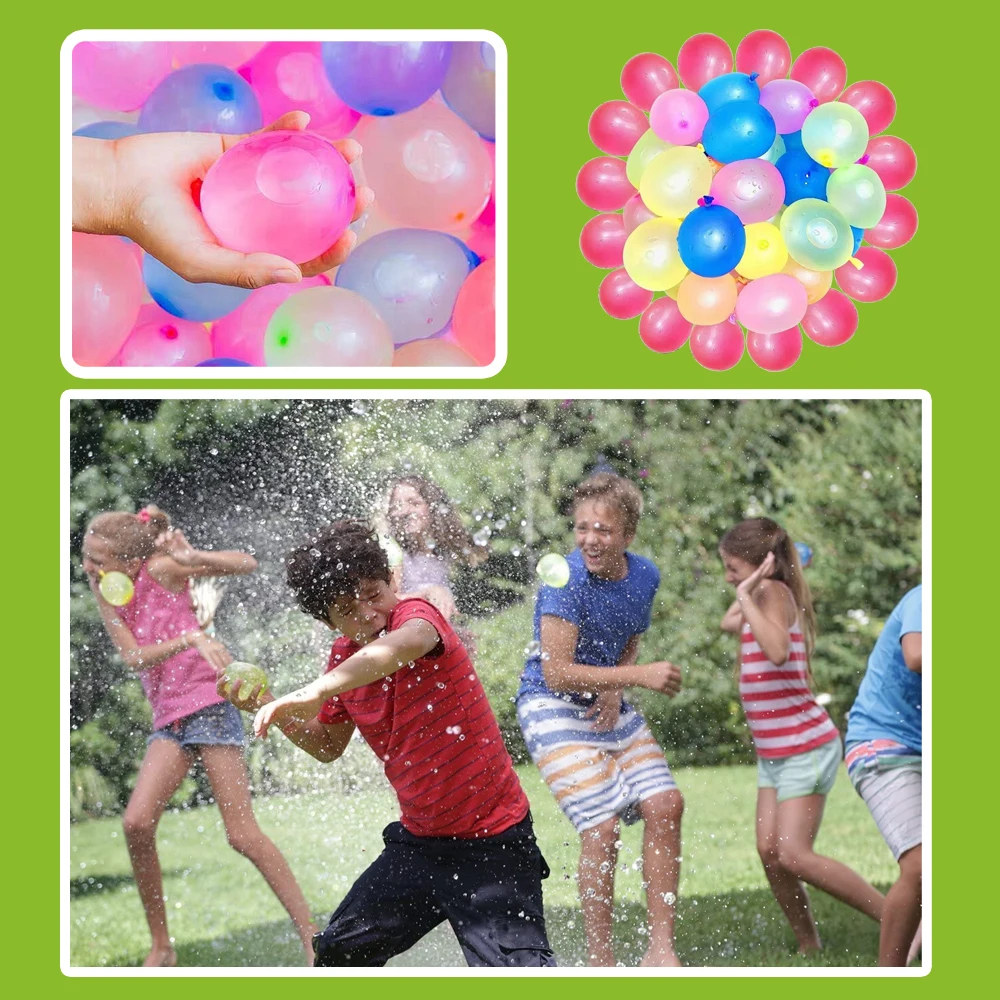 111 pièces de balles d'eau amu - Quick Games Party avis et prix