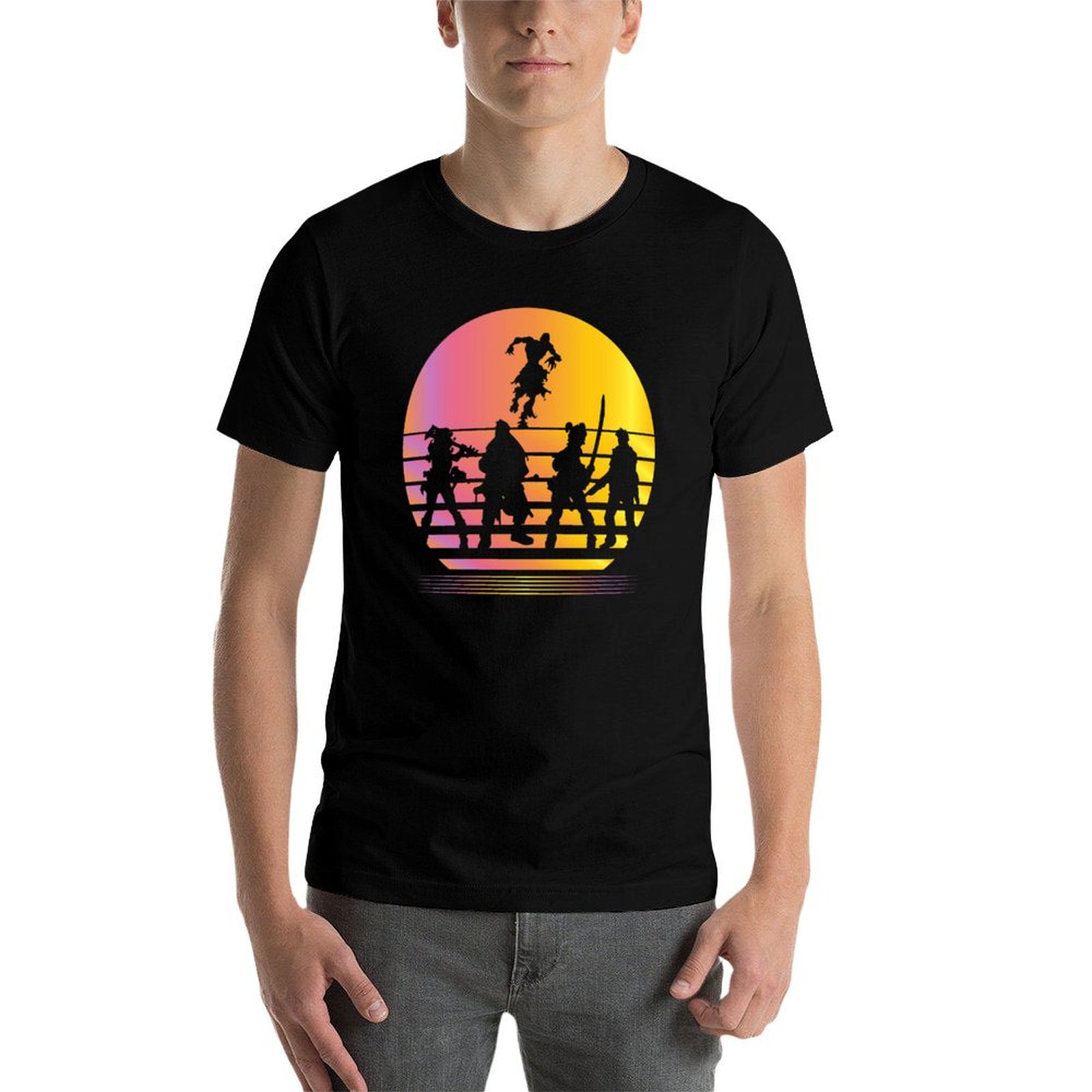 Zombicide Synthwave - T-shirt  - Party Games Bgg avis et prix