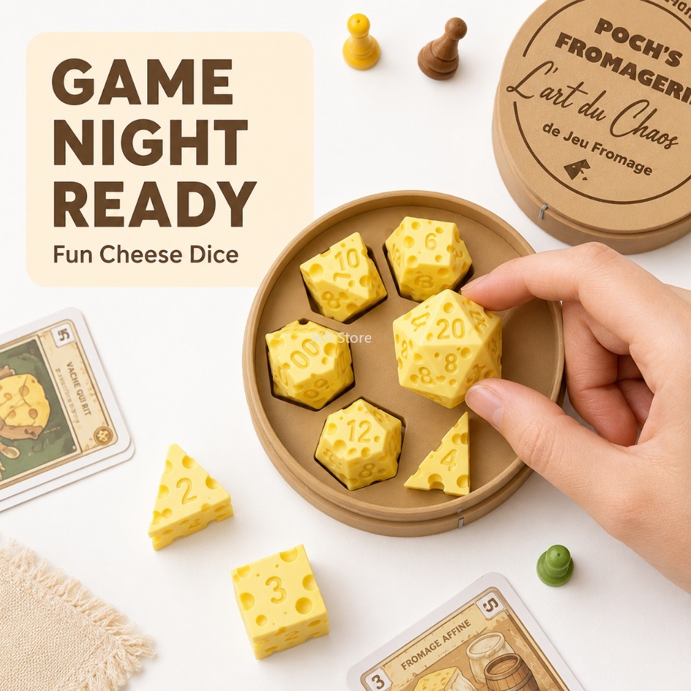 Ensemble de dés créatifs irrég - Party Games Classic avis et prix