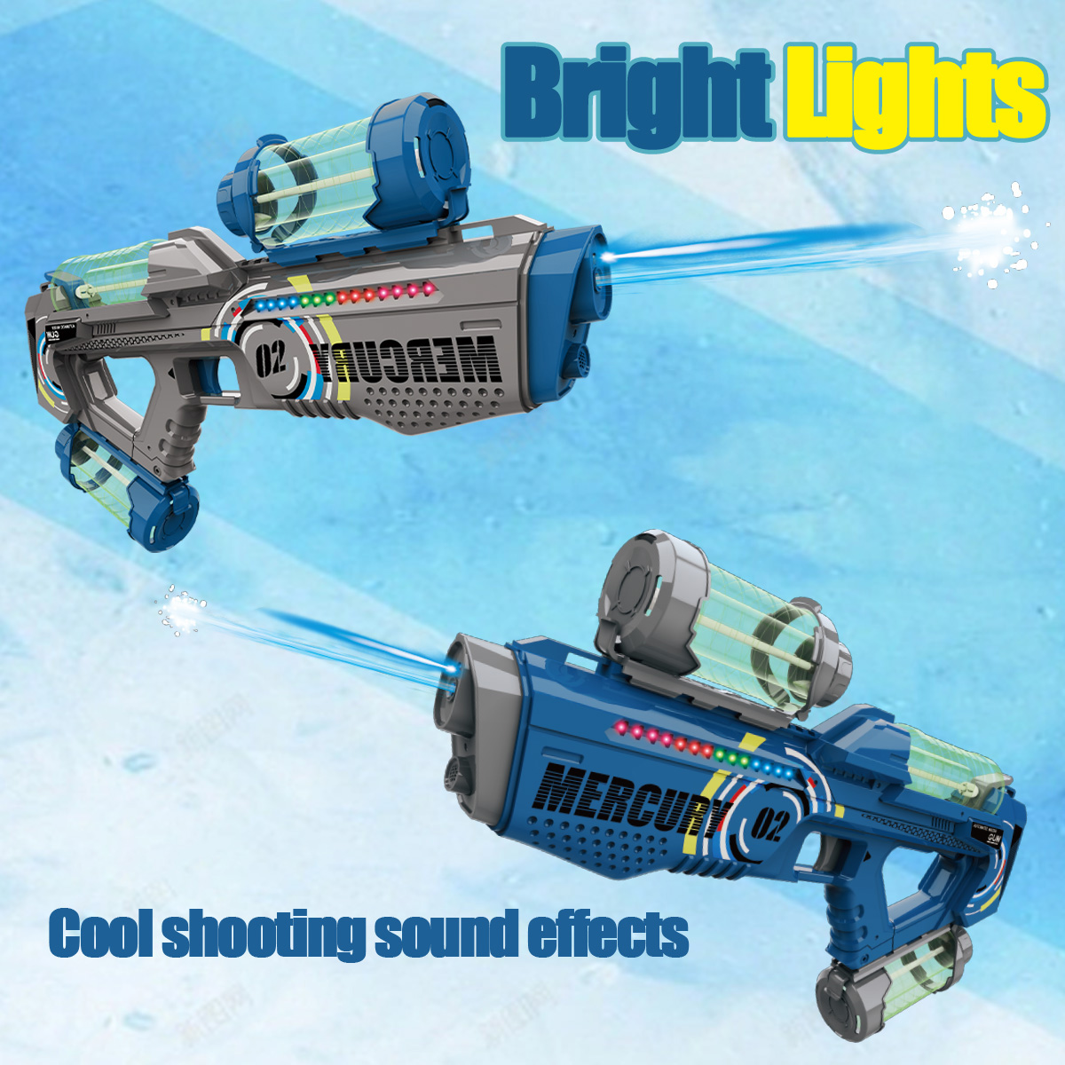 Pistolet à eau électrique enti - Party Games Quiz avis et prix