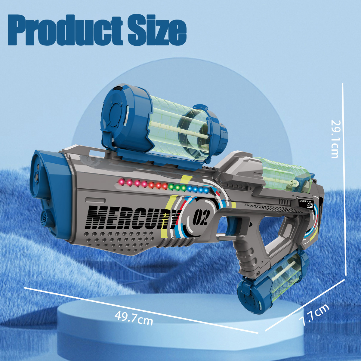 Pistolet à eau électrique enti - Party Games Quiz avis et prix
