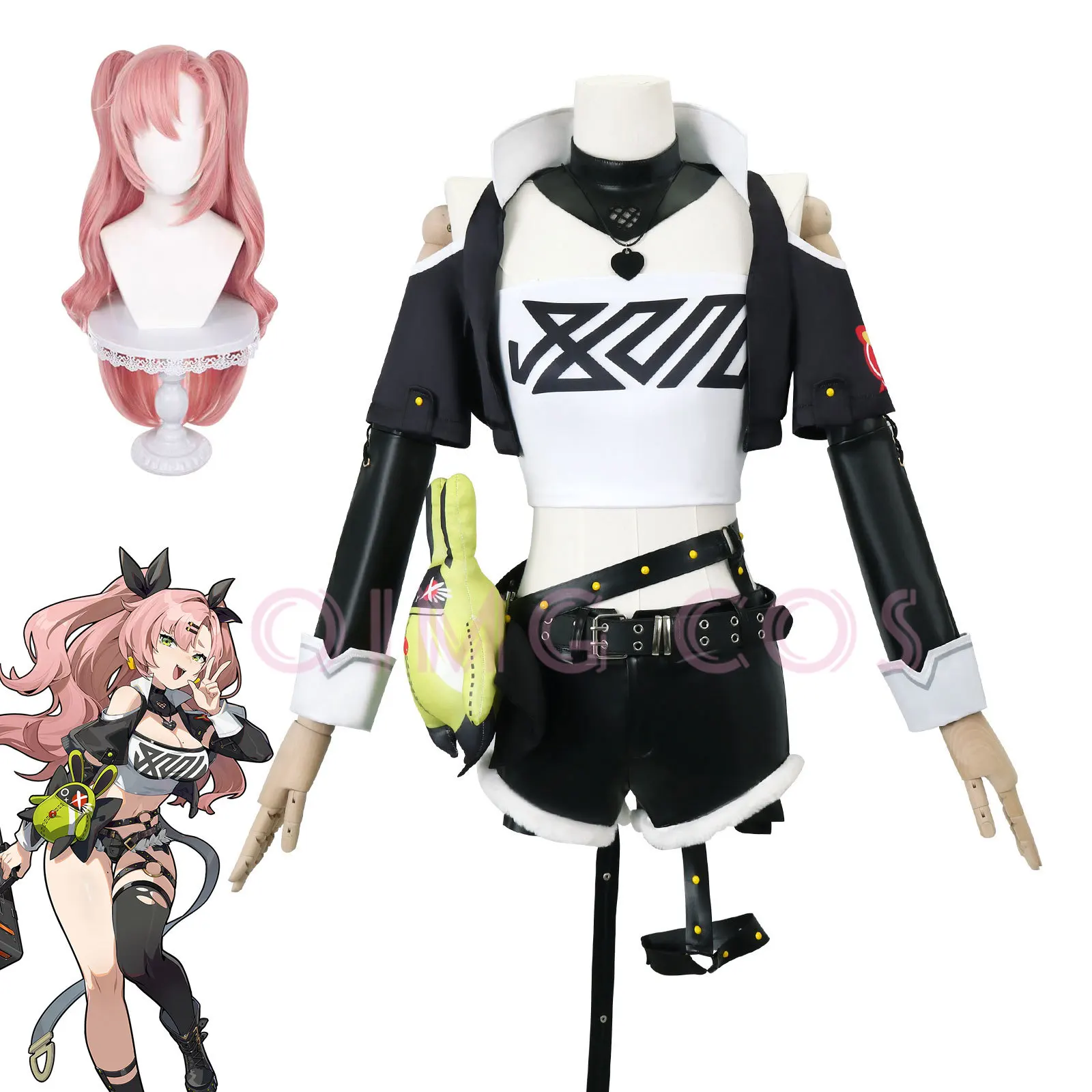 Costume de cosplay Nicole Dema - Party Games Groups avis et prix