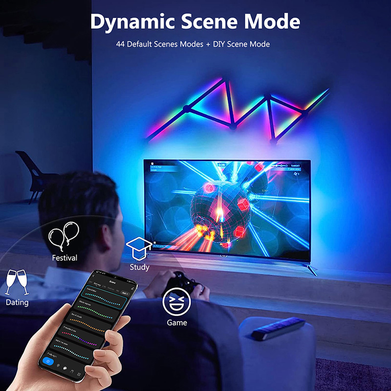 Applique murale RGB intelligen - Party Games App avis et prix
