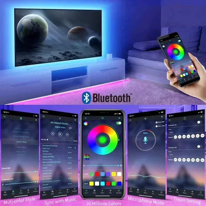 Bande lumineuse LED RGB intell - Party Games App avis et prix