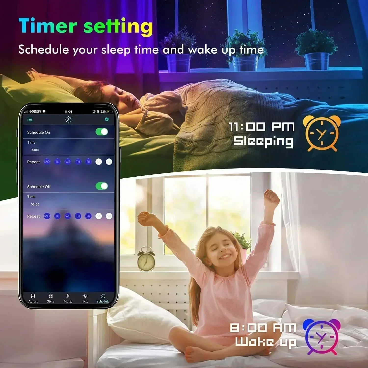 Bande lumineuse LED RGB intell - Party Games App avis et prix