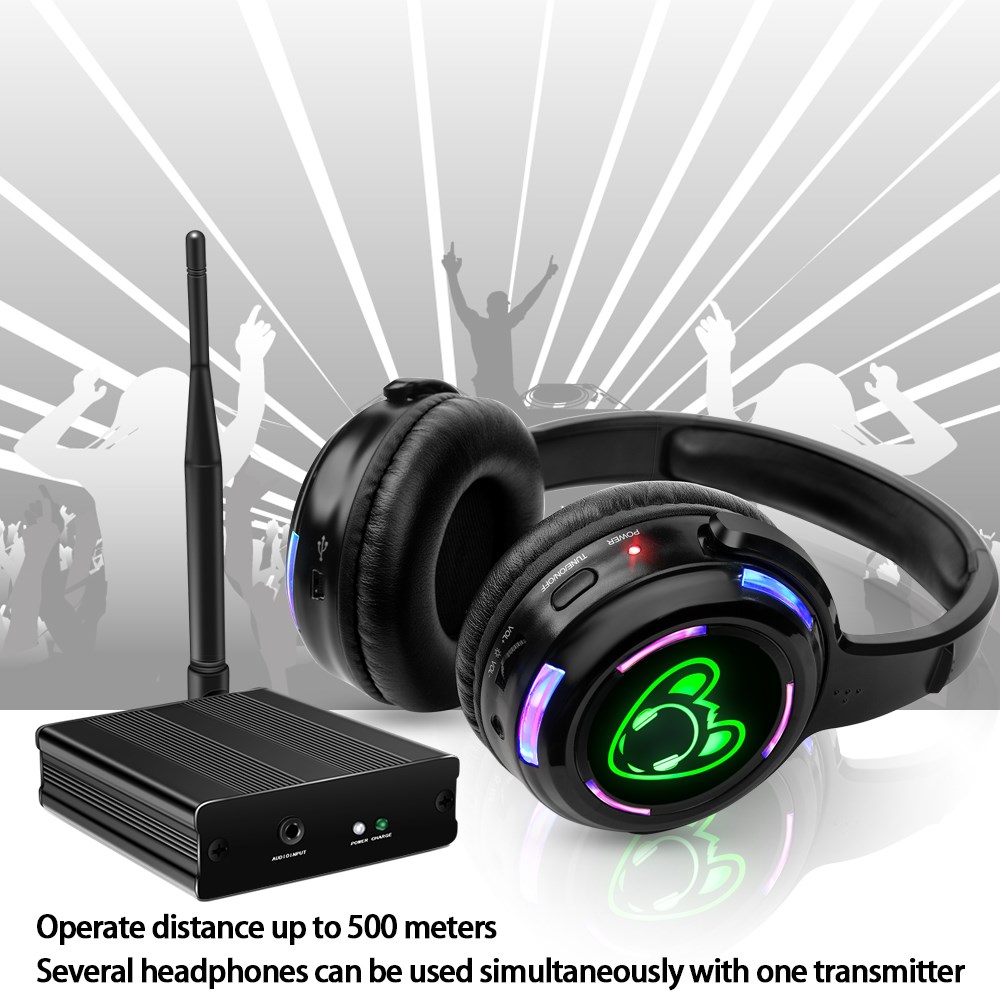 Système d'écouteurs Disco sile - Party Games Mobile avis et prix