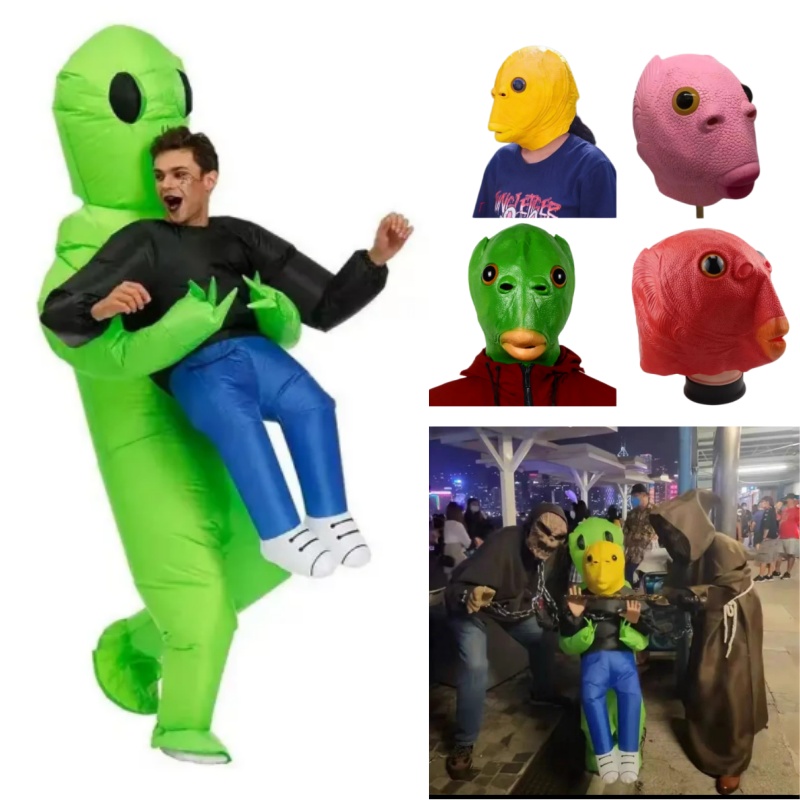 Costume d'alien gonflable avec - Party Games Adults Funny avis et prix